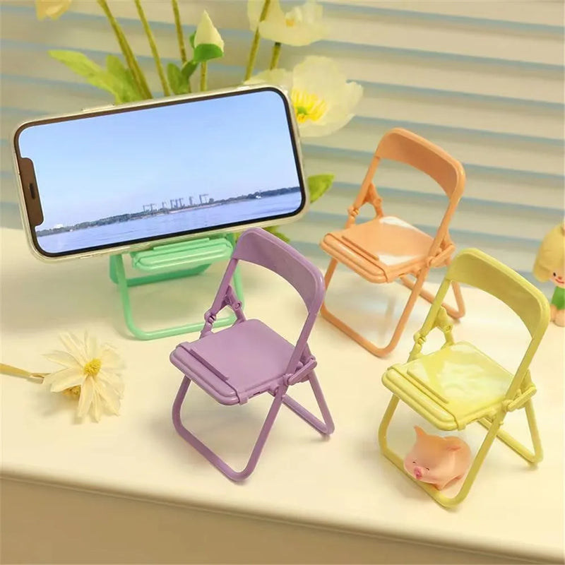 Candy Color Universal Mini Smart Phone Table Desk Mount Stand Phone Holder Bracket for Cell Mobile Phone Tablets Lazy Bracket