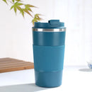 380ml 510ml Stainless Steel Coffee Cup, Non-slip Travel Car Insulated Bottle