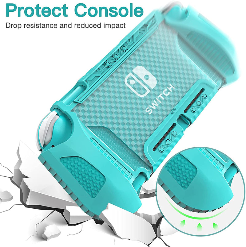 HEYSTOP funda Compatible con Nintendo Switch Lite, cubierta protectora de TPU para Switch Lite con antiarañazos/antipolvo