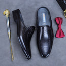 Luxury Men's Slippers Genuine Leather Loafers Men Moccasins Casual Non-slip Man Shoes Italian Summer Fashion Half Shoes For Men