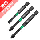 4/5/6pcs Magnetic Batch Head Impact Strong Cross PH2 High Hardness Screwdriver Set 60/70/90mm Anti Non-slip WaterProof Bits Set