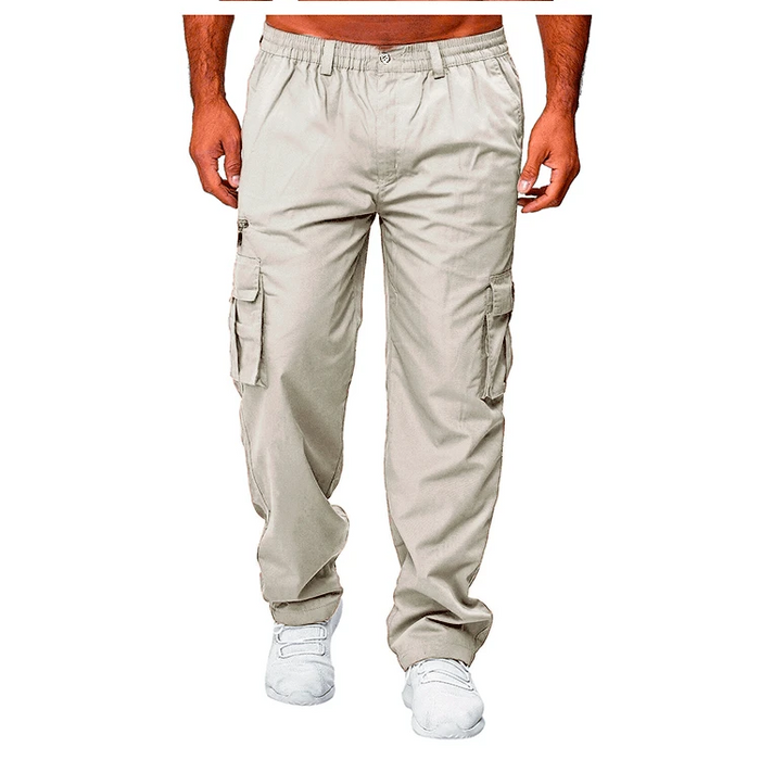 Sweatpants Men Jogger Cargo Pants Casual Multi Pockets