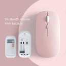 Wireless Bluetooth-compatible Mouse Portable Ergonomic Computer Mice For Laptop iPad Tablet PC Mobile Phone Office Gaming Mouse