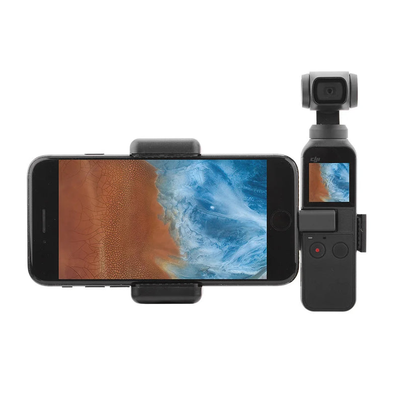 Phone Mount Holder for DJI OSMO Pocket/Pocket 2 Gimbal Camera Smart Phone Connector Adapter Support Clip Fixer Accessories