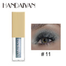 Black Glitter Eyeshadow Shimmer Eye Pigment Nude Makeup Waterproof Festival Eyes Metallic Smokey Eye Shadow Liquid Cosmetics