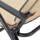 Lounge Chairs,Chaise Lounges,Foldable Steel Outdoor Chaise Lounge,Patio Seating,Beige