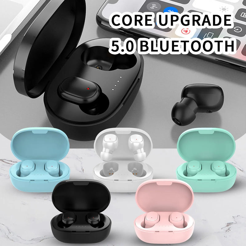 Kids Soundproof Headphones Portable wireless headset Macaron color matching earbud headset Bluetooth Air Pod Pro Ear Bud