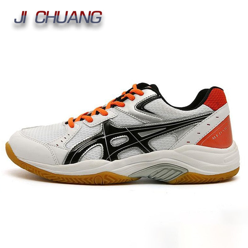 New Brand Male Sport Shoes Mens Badminton Shoes Lightweight Volleyball Sneakers Men Lace Up Breathable Badminton Men's Sneakers