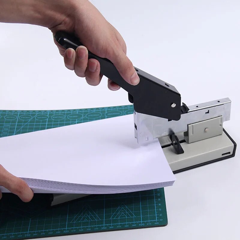 Huapuda Large Capacity Paper Binding Stapler Heavy Duty Stapler Bookbi