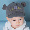6-24 Months Spring Summer Baby Hat Baby Girls Boys Denim Baseball Cap Kids I Love Mama and Papa Flat Cap Children Sun Hat