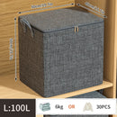 Dustproof Quilt Storage Bag With Zipper Household Storage Box 
Multi Functional Non-woven Home Storage Bag Home Storage supplies