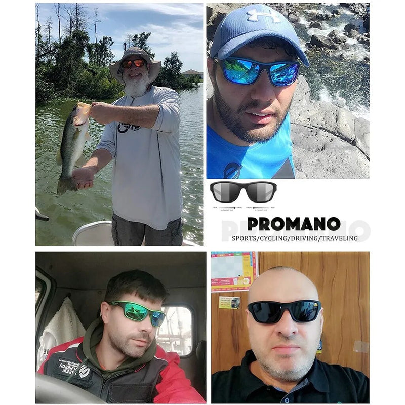 Dalwa Polarized Fishing Sunglasses Men's Driving Shades Male Hiking Cl