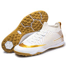 Professional Unisex Soccer Shoes Long Spikes TF Ankle Football Boots Outdoor Grass Cleats Football Shoes Eu size 30-44