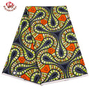 BintaRealWax African Wax Prints Fabric Polyester Ankara Bazin High Quality 6 Yards 3 Yards African Fabric for Party Dress FP6079