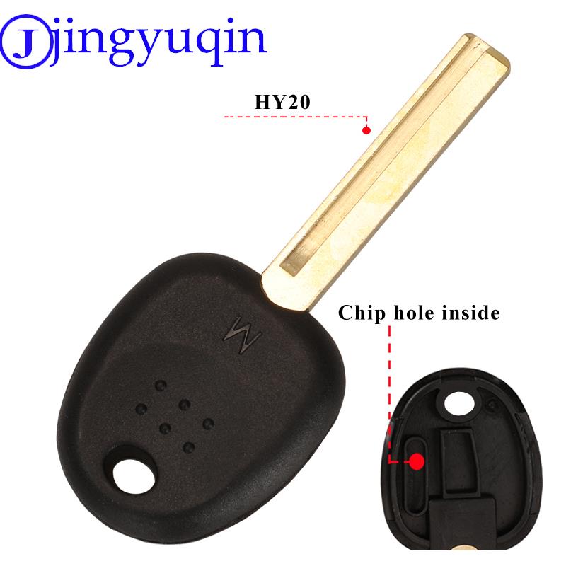 Jingyuqin Blank Car Transponder Key For Hyundai Accent Sonata NF Elantra Accent Coupe Getz H-1 Lavita TiburonTucson Verna