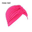 Women Shine Silver Gold Knot Twist Turban Headbands Cap Autumn Winter Warm Headwear Casual Streetwear Female Muslim Indian Hats