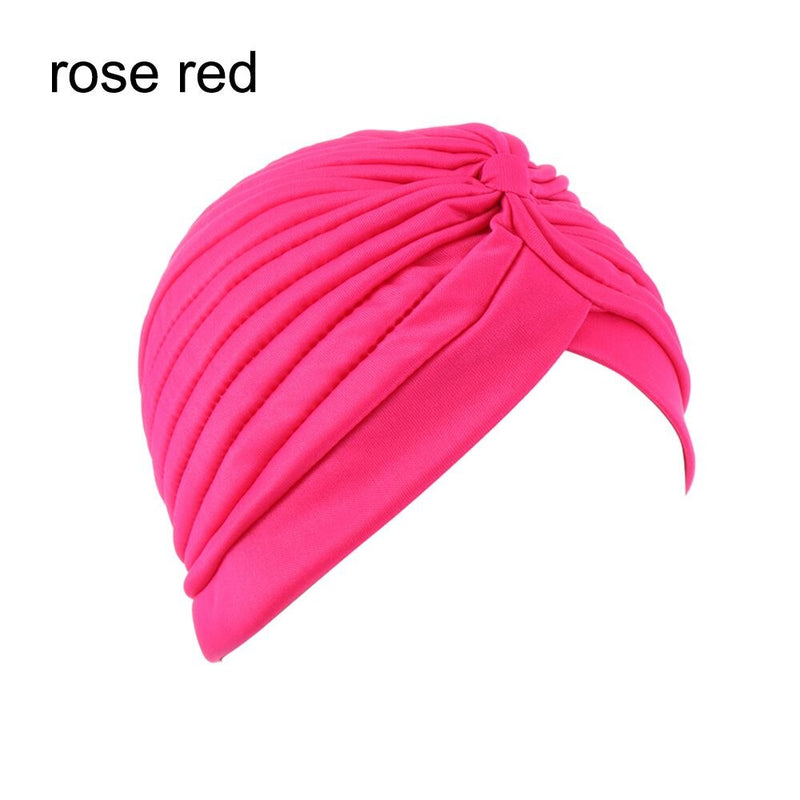 Women Shine Silver Gold Knot Twist Turban Headbands Cap Autumn Winter Warm Headwear Casual Streetwear Female Muslim Indian Hats