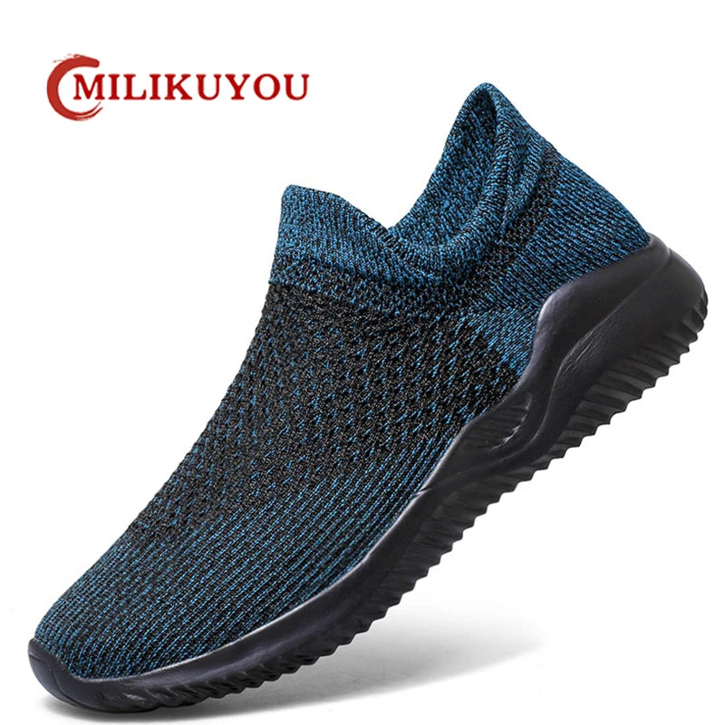 New Mesh Autumn Shoes For Men Loafers Breathable Men's Sneakers Fashion Lightweight Casual Shoe Tenis Masculin Zapatillas Hombre