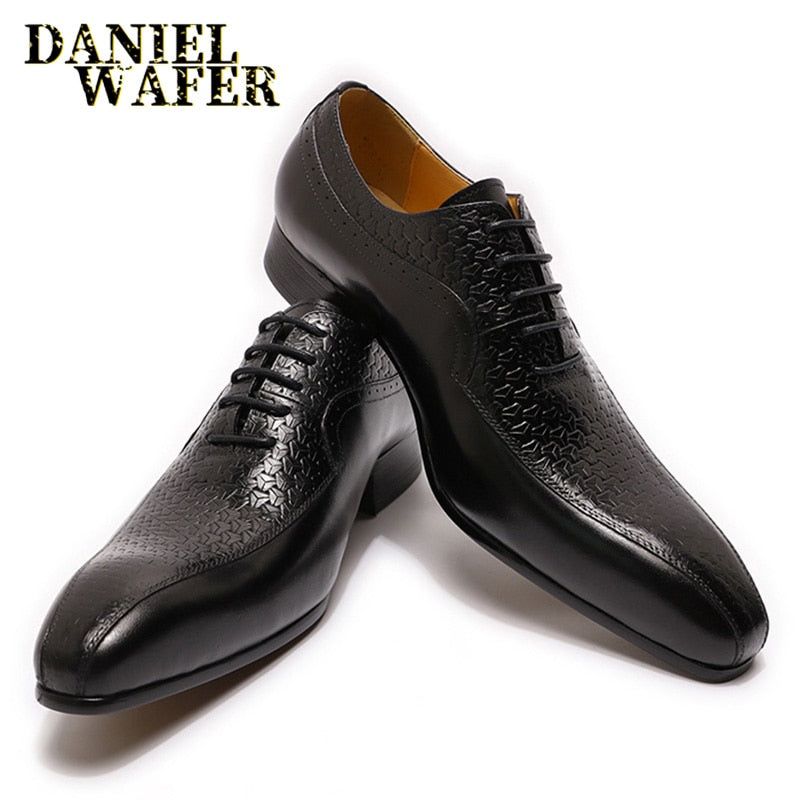 Mens Formal Shoe Designer Leather Business Casual Shoes High Quality Men  Dress Office Luxury Shoess Male Breathable Oxfords - China Walking Style  Shoe and Casual Shoes price