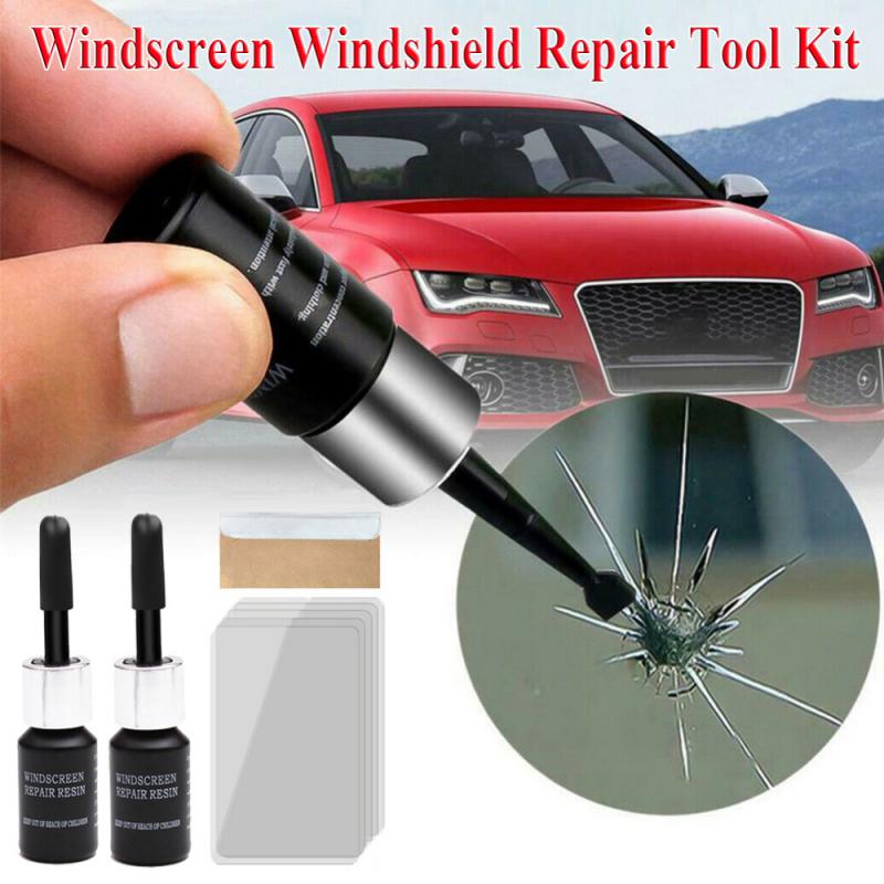 Car Windshield Repair Glue Car Window Repair Resin Kit Windscreen Scratch Crack Restore Fluid Glass Curing Glue Car Accessories