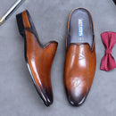Luxury Men's Slippers Genuine Leather Loafers Men Moccasins Casual Non-slip Man Shoes Italian Summer Fashion Half Shoes For Men