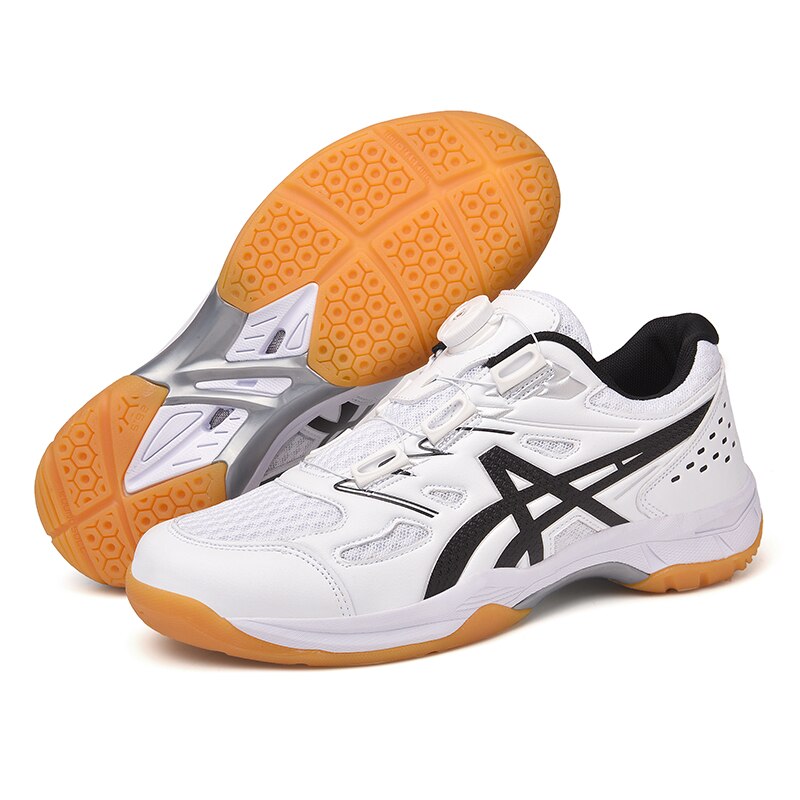 New Breathable Badminton Shoes Big Size 36-47 Anti Slip Volleyball Shoes Men Quality Tennis Sneakers Male Tennis Footwears