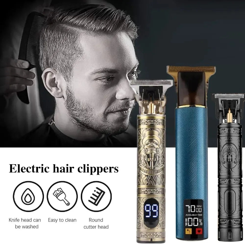 Generic T9 Electric Hair Trimmer For Men Professional Electric