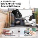 EVKVO 5MP 4G Solar Outdoor Camera PIR Motion Detection Alarm WIFI Battery Security CCTV Surveillance IP Camera Tuya / V380