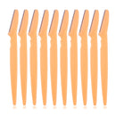 3/10Pcs Eyebrow Razor Eyebrow Trimmer Women Face Razor Hair Remover Eye Brow Shaver Blades for Cosmetic Beauty Makeup Tools