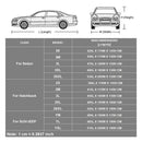 Kayme waterproof car covers outdoor sun protection cover for car reflector dust rain snow protective suv sedan hatchback full s
