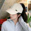 New High Ponytail Baseball Cap for Women Girls Summer Sports Cap Fashion Casual Solid Color Cap Sun Hat with Ponytail Hole
