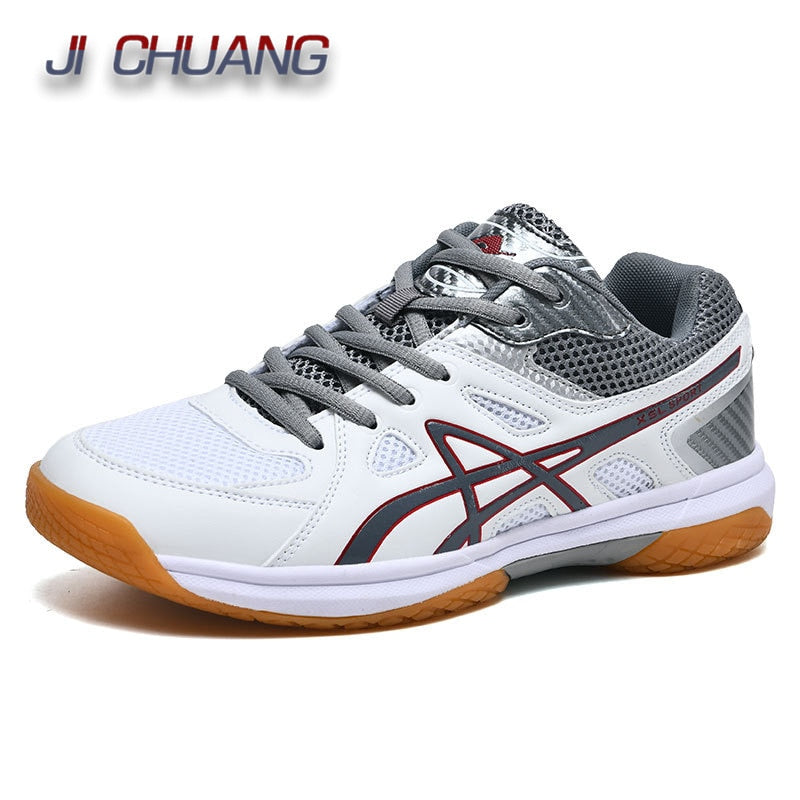 New Brand Male Sport Shoes Mens Badminton Shoes Lightweight Volleyball Sneakers Men Lace Up Breathable Badminton Men's Sneakers