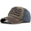 Fashion Vintage Washed Cotton Baseball Cap Digit 1962 Embroidery Snapback Hat Visor Hip Hop Caps