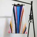 Pleated Skirt Women New  Print Cartoon Pattern  Elastic Women Skirts Big Swing Party Holiday High Waist Skirts