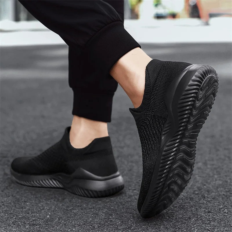 New Mesh Autumn Shoes For Men Loafers Breathable Men's Sneakers Fashion Lightweight Casual Shoe Tenis Masculin Zapatillas Hombre