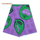 African Wax Polyester Wax Fabric High Quality Ankara Veritablewax African Wax Print Fabric A-6
