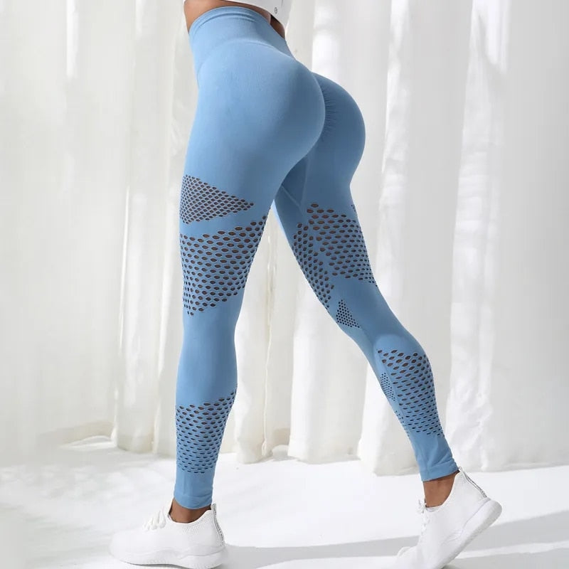 Women Sexy Yoga Pants Seamless Fitness Leggings Sports – A Body Fit For A  Lord