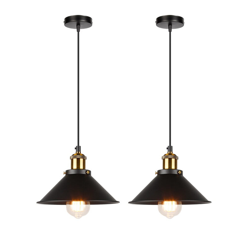 Vintage Chandelier Industrial Pendant Lamp Retro Loft 3 Heads Hanging Light Highquality Black Gold Creative Dining Room Lighting