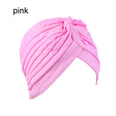 Women Shine Silver Gold Knot Twist Turban Headbands Cap Autumn Winter Warm Headwear Casual Streetwear Female Muslim Indian Hats