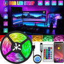 USB Led Strip Light 5050 RGB LED Lights 5V Bluetooth Flexible Ribbon Diode Tape Phone APP Control TV Backlights Room Decoration