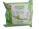 Simple Active Facial Wipes