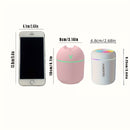 Air Humidifier Cute Aroma Diffuser with Night Light Cold Mist for Bedroom Home Car,Freshen the room,Ideal for Home & Office Decor, Humidifier for Home