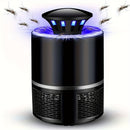 1pc Silent USB Charging Photocatalytic Mosquito Repellent Lamp, Fully Automatic Indoor Insect Killer, PP Material, ≤36V Operating Voltage, No Battery Required