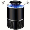 1pc Silent USB Charging Photocatalytic Mosquito Repellent Lamp, Fully Automatic Indoor Insect Killer, PP Material, ≤36V Operating Voltage, No Battery Required
