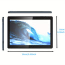 Relndoo Android Tablet with Keyboard, Android 14 Tablet, 128GB Storage, 6GB+6GB Expanded RAM, 2 in 1 Tablet, 10.1 inch Tablet with Case, Mouse, Stylus, 1280x800IPS, 2.4G/5G Wireless, Type-C (Without Adapter), Tablet, Pad