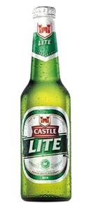 Castle Lite Beer Bottle 60cl