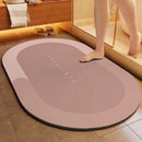 Ultra-Fast Drying Non-Slip Bath Mat - Soft Polyester Shower Rug for Bathroom, Bedroom, Kitchen & Laundry - Essential Shower Accessory
