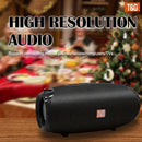 TG534 Portable Wireless Stereo Speaker With Dual Speakers, TWS Stereo Hands-Free Call/FM/TF Card/U Disk, Connect Mobile Phone/Tablet/TV, Music Speaker Plug-in Card U Disk Support