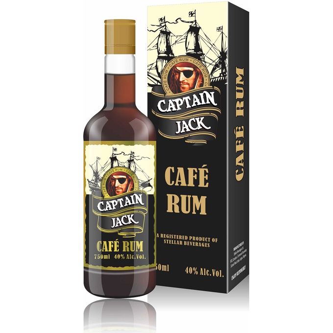 Captain Jack Cafe Rum 75cl