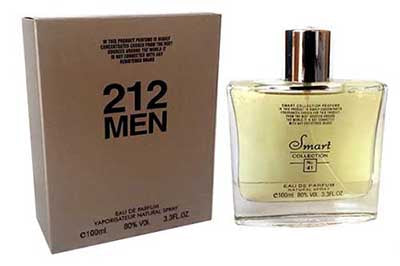 Smart Fragancia 212 Hombre Smart 212 Men Perfume 212 Men Edt 100ml